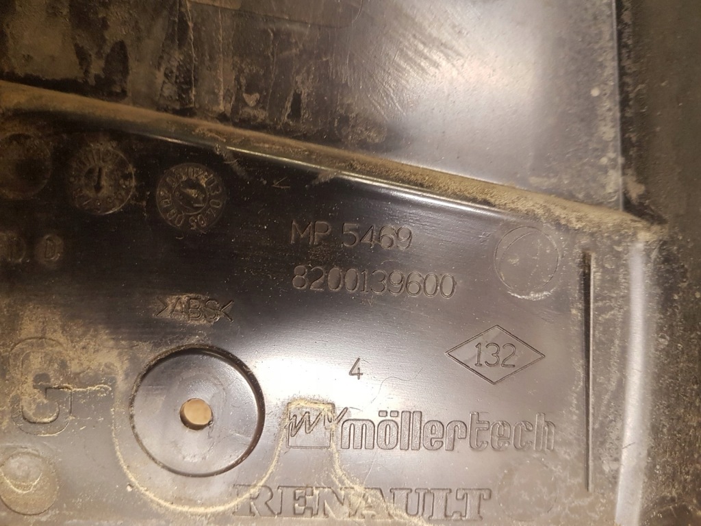 фото №2, Молдинг захист стійка 2szt пара renault scenic ii