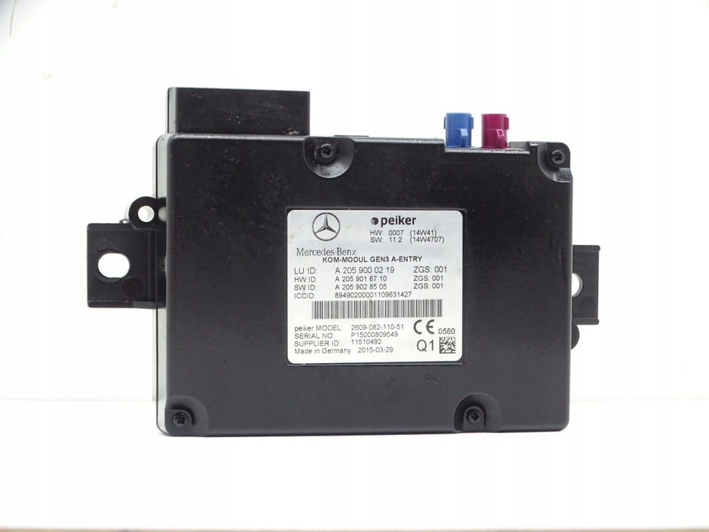 Купити Модуль блок керування telematic mercedes c w205 cls w218 a2059000219
