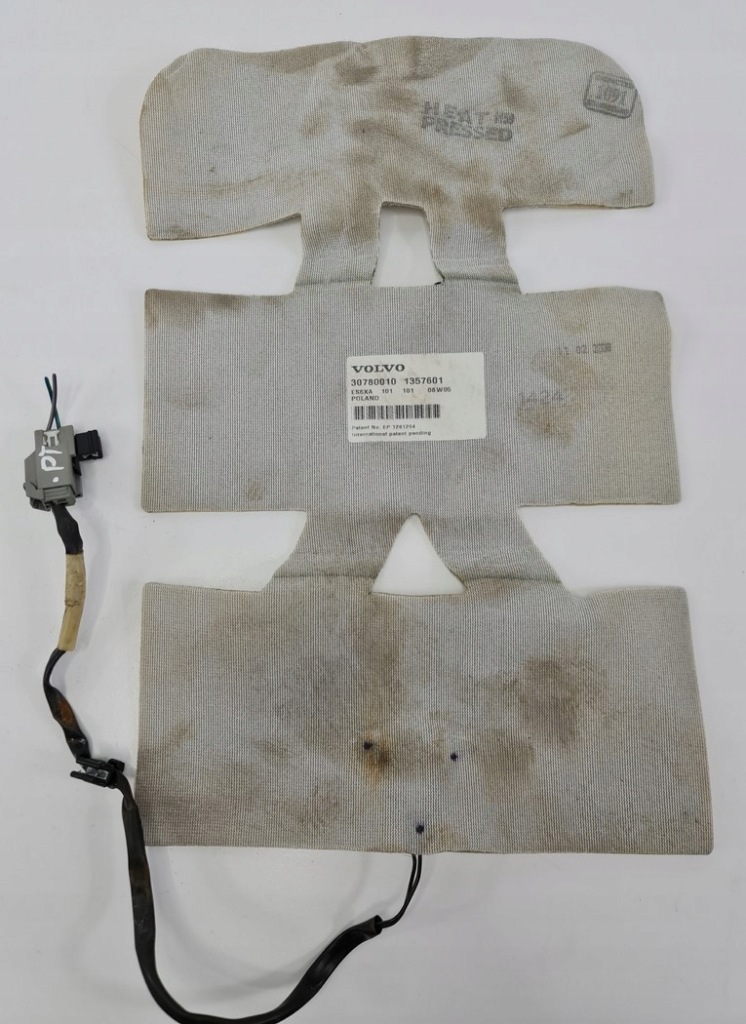 фото №1, Мат нагревательная сиденье volvo xc70 30780010