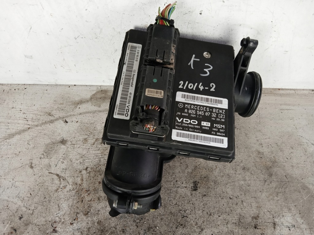 Купить Mercedes benz w168 расходомер бортовой компьютер блок управления a0265450732