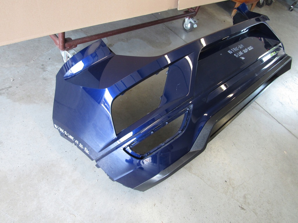 фото №2, Vw t-roc r-line 2017-2020 r бампер задняя