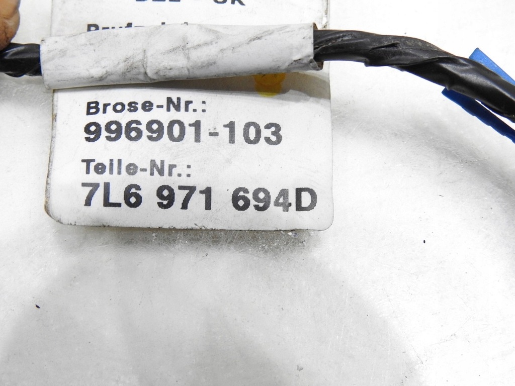 фото №8, Джгут електропроводка двері задня vw touareg i