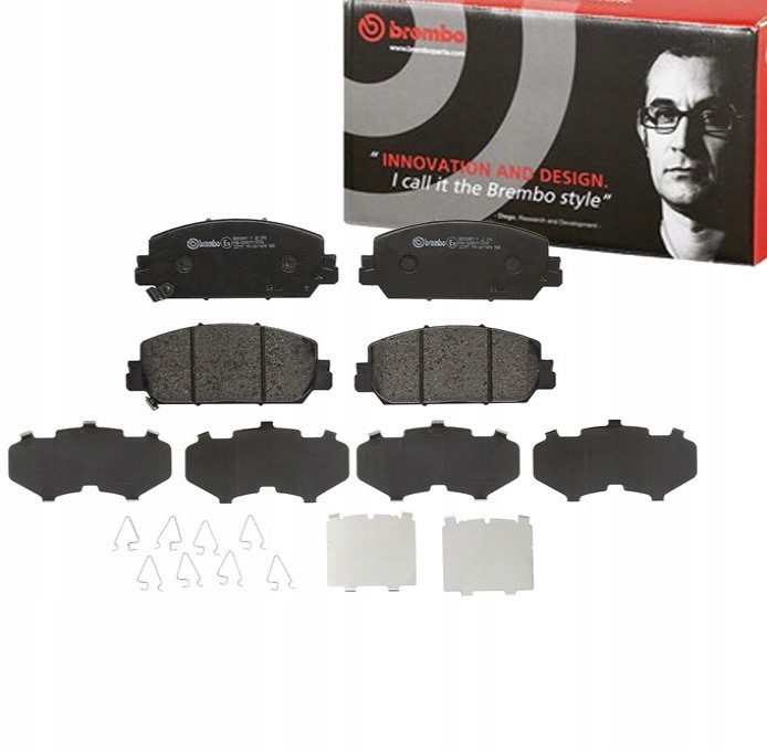 фото №1, Тормозные колодки тормозные перед brembo do honda clarity fcv