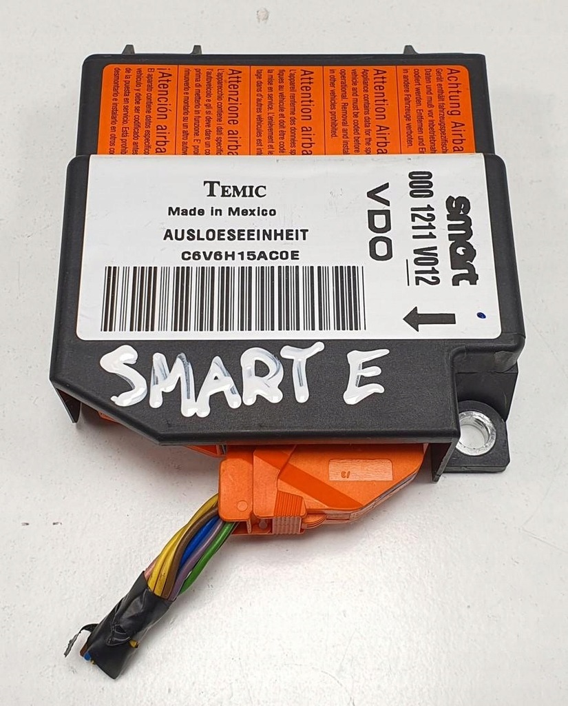 фото №1, Датчик air bag подушка безпеки smart fortwo 450 0001211v012