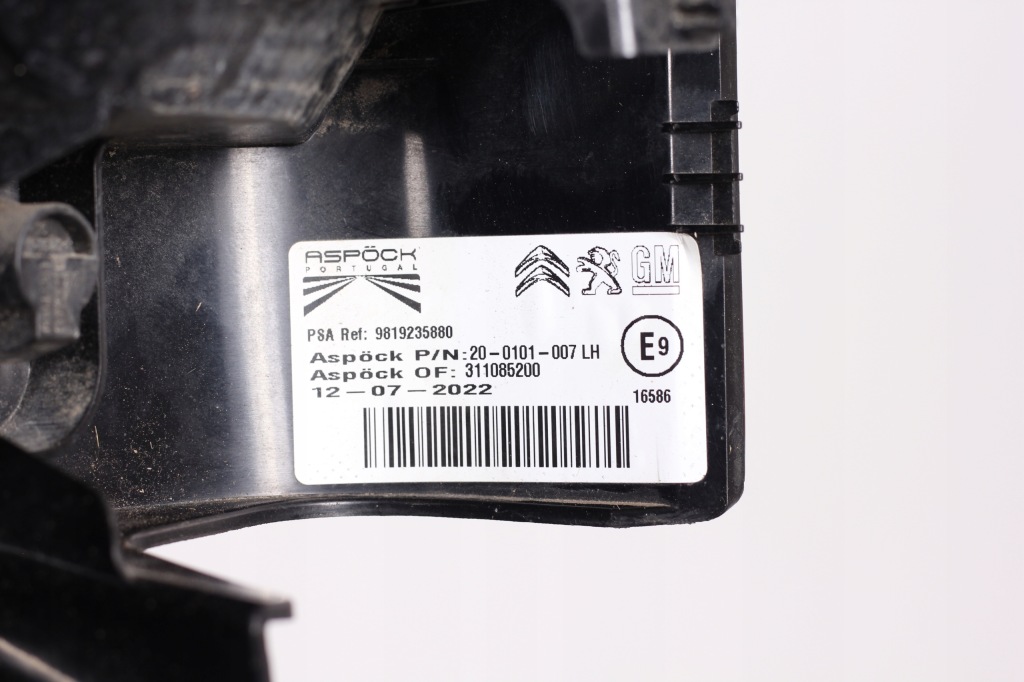 фото №3, Partner berlingo rifter proace лампа задняя левая