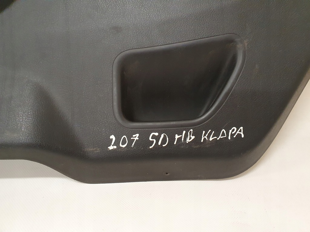 фото №11, Peugeot 207 оббивка пластик кришки багажника