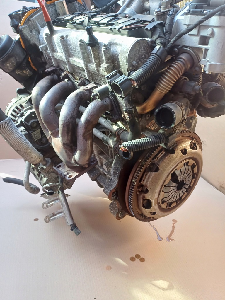 фото №14, Двигатель 1.6 fsi kod blf vw passat b6 kompletny