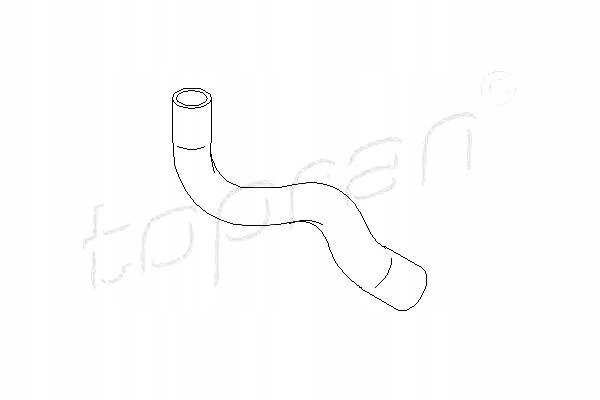 фото №2, Topran шланг радіатора renault symbol i 1.4 lb0