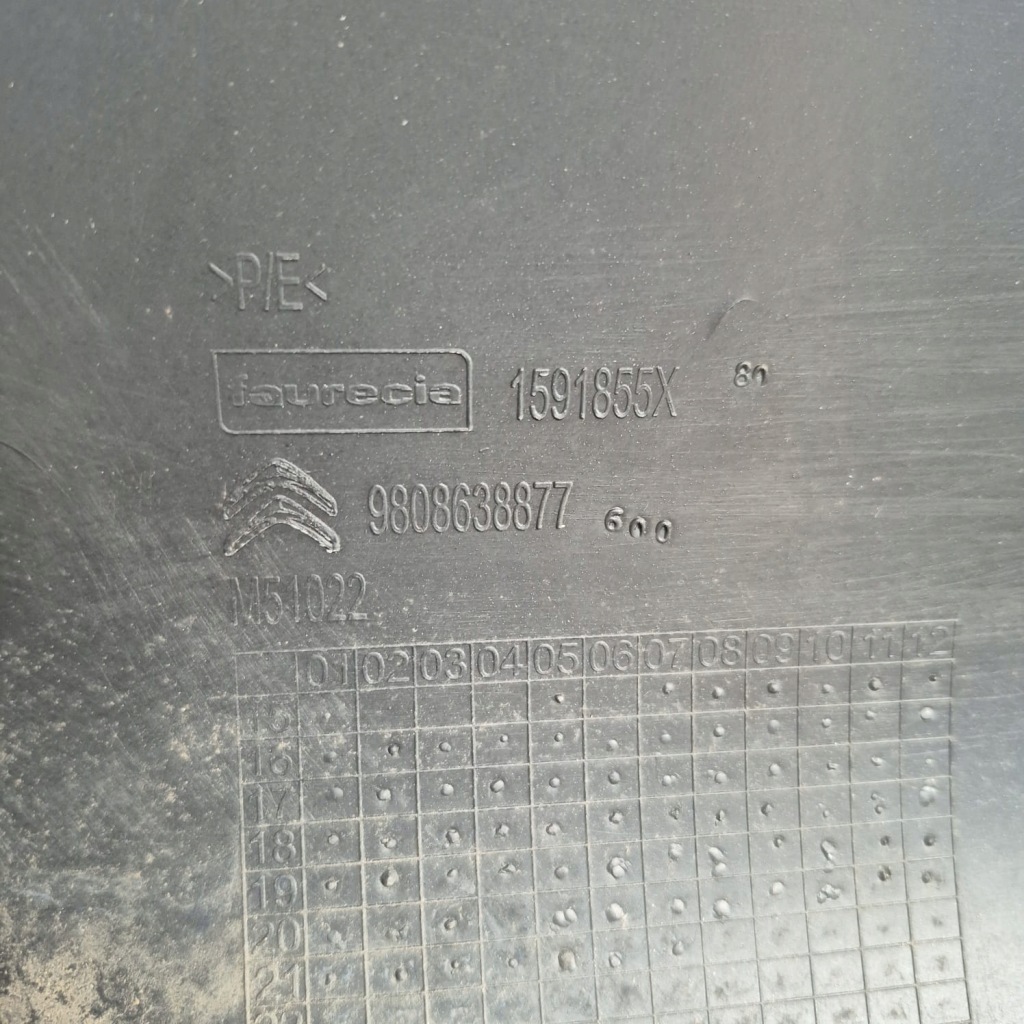 фото №9, Citroen jumpy iii 16- бампер перед передній pdc 9808638877