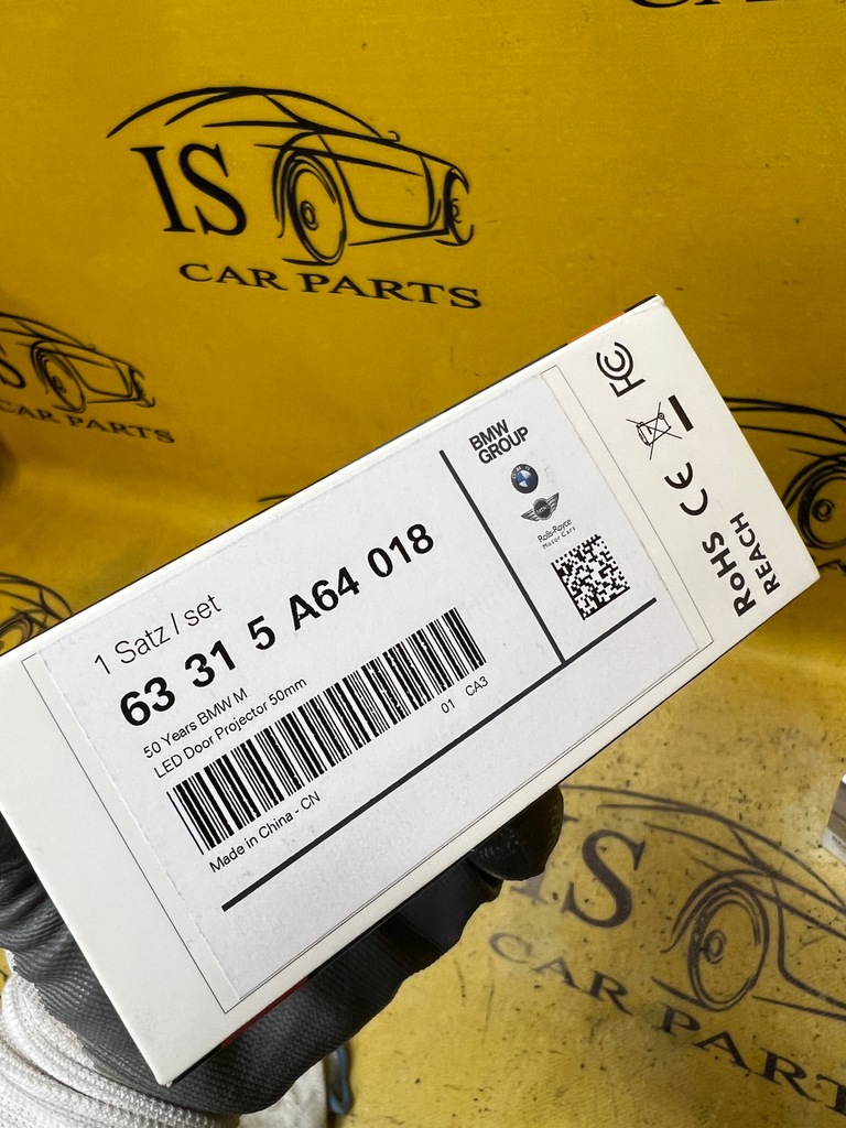 фото №8, Проектор led дверь 50 mm m 50 jahre bmw 1 f40 2 f44 g42 g87 3 g20 g21 g28