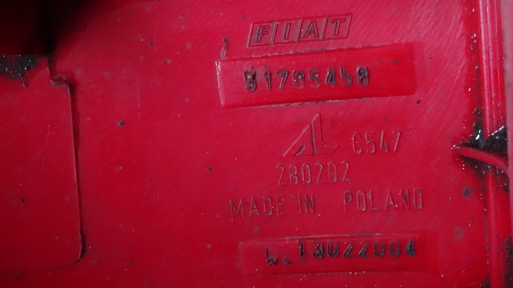 фото №11, Panda 2 ii лампа правый задняя 51705458