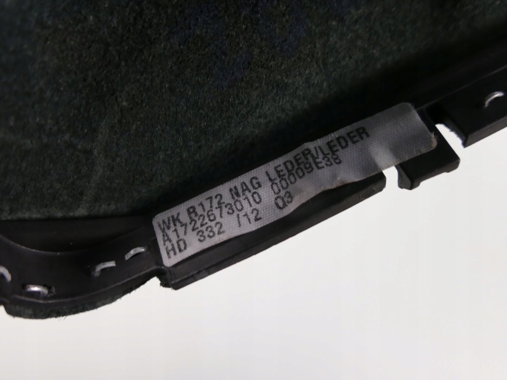 Mercedes r172 slk w172 автоматична коробка передач ручка чохол передач 1722673010 Ціна