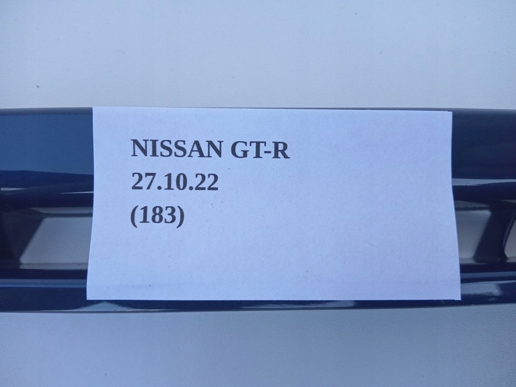 фото №5, Молдинг решітка крила nissan gt-r gtr