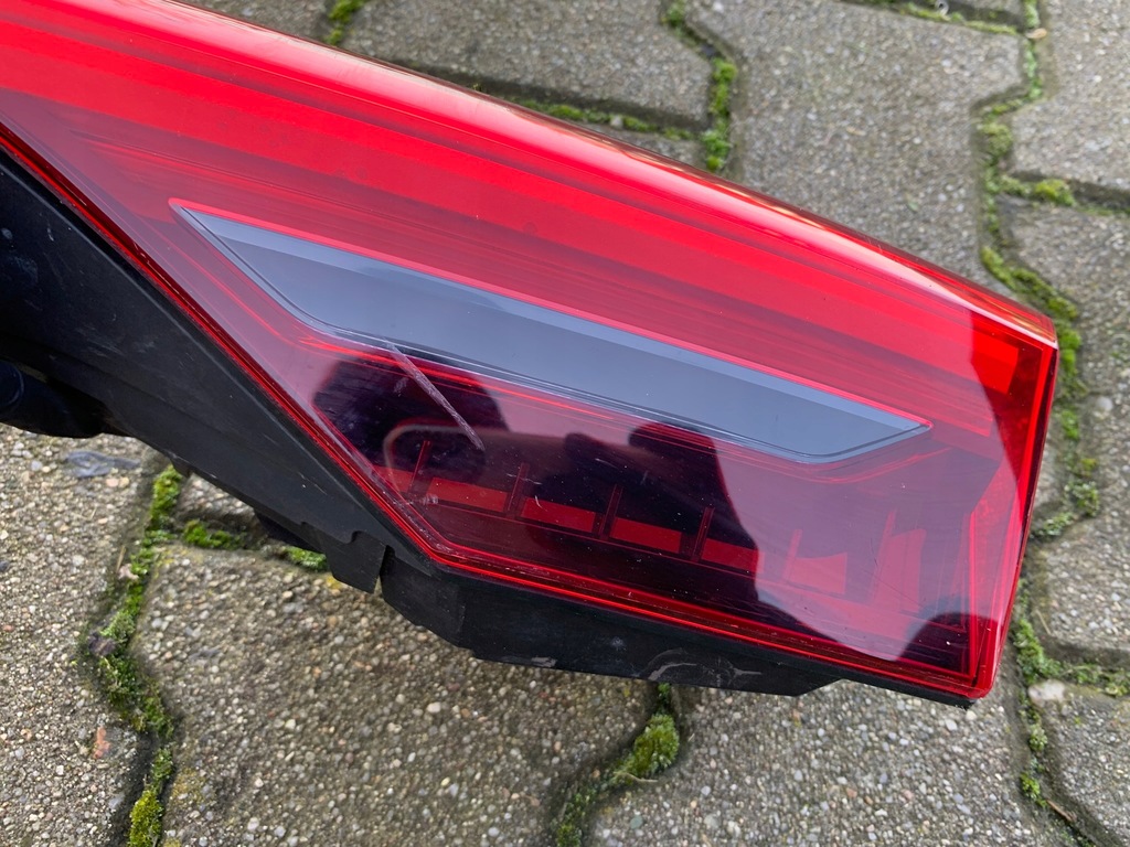 фото №7, Audi a7 4k lift лампа led задняя накладка багажника крышки задний 4k8945095b