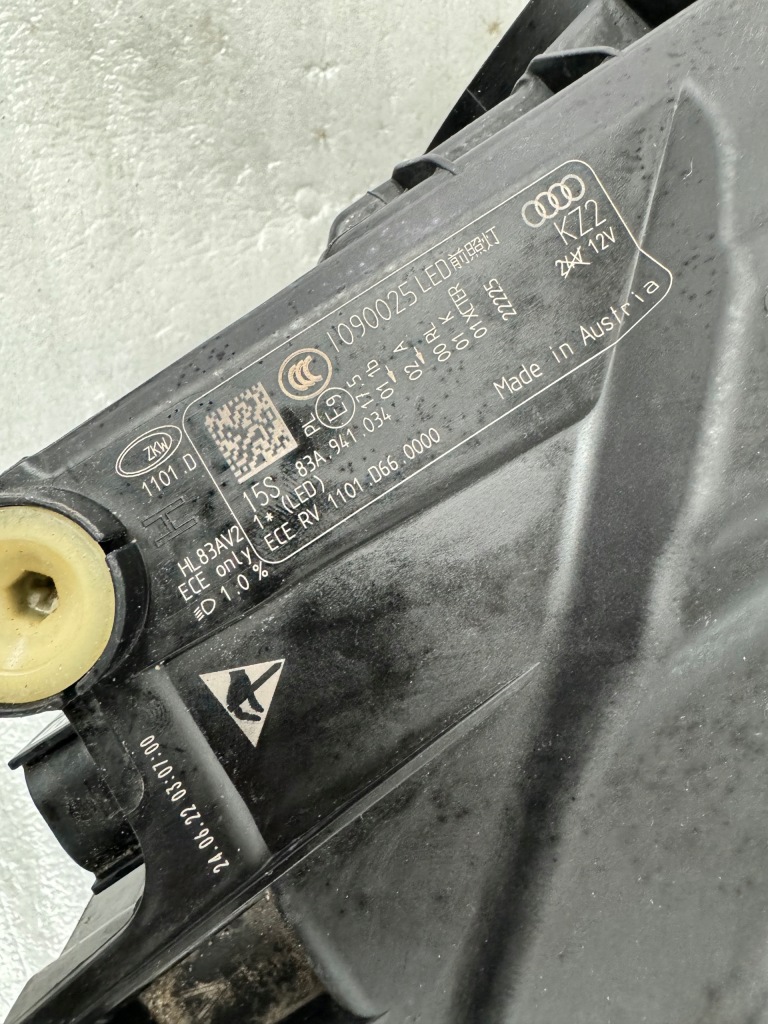 фото №4, Audi q3 83a правая лампа full led