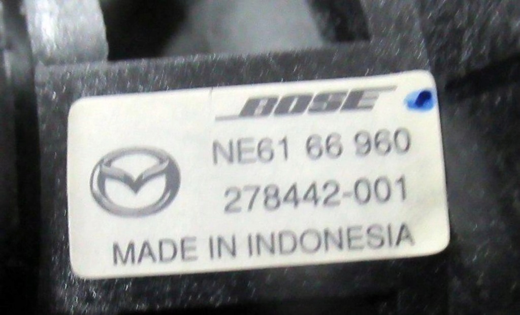 фото №3, Mazda 6 gh lift динамик консоли ne6166960
