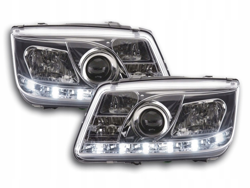 Купить Фонари перед daylight led drl vw bora 98-05 хром