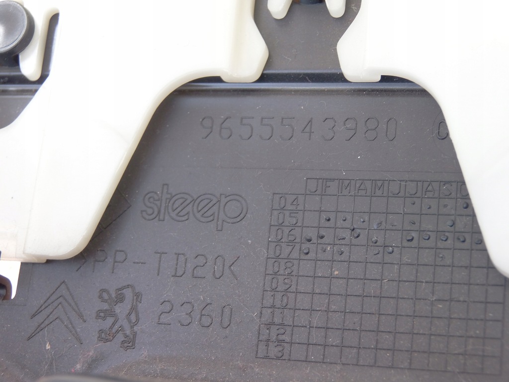 фото №4, Корпус кронштейн комп'ютер двигуна citroen c3 i 2002-09 lift 1.4 hdi