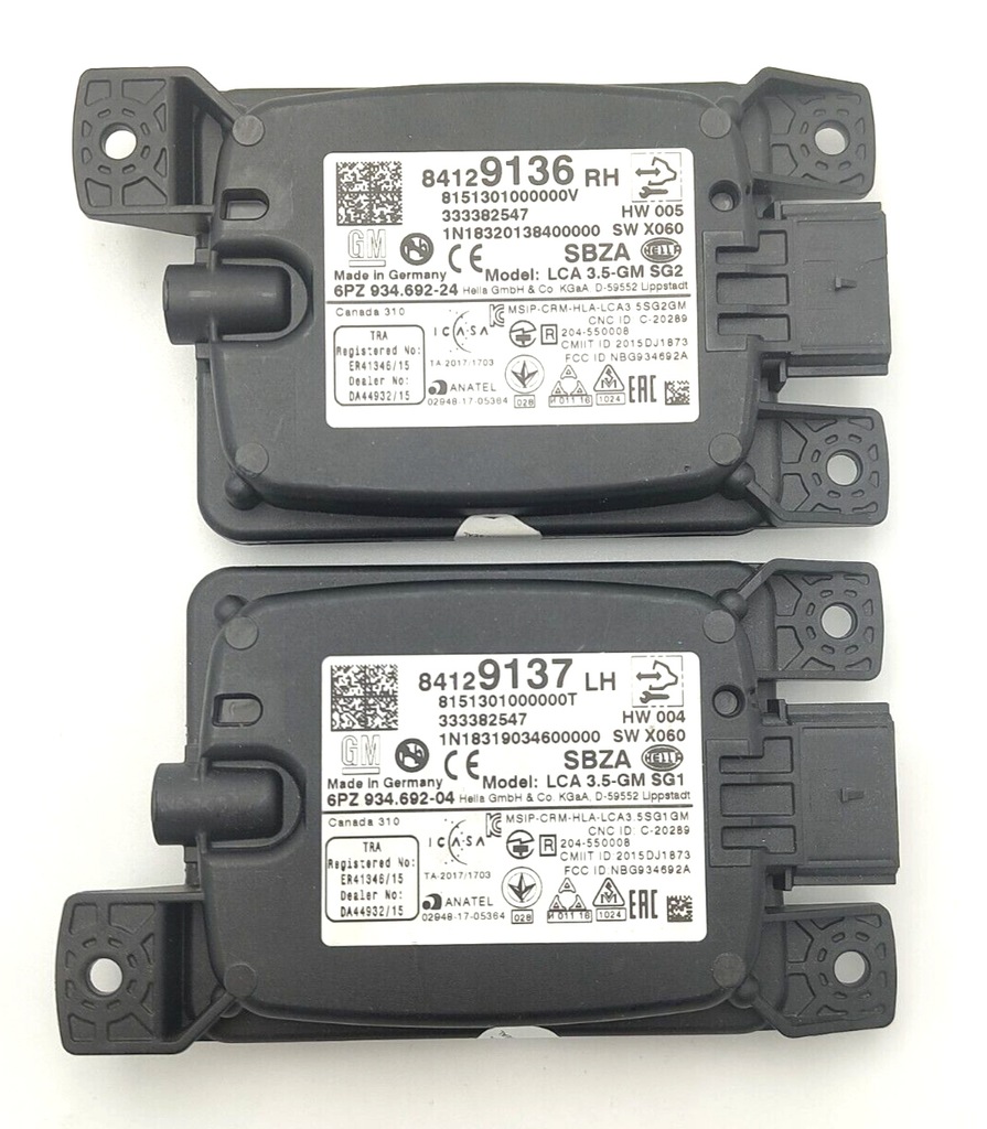 фото №8, Модуль радар датчик мертвого pola правий лівий opel insignia 84129136