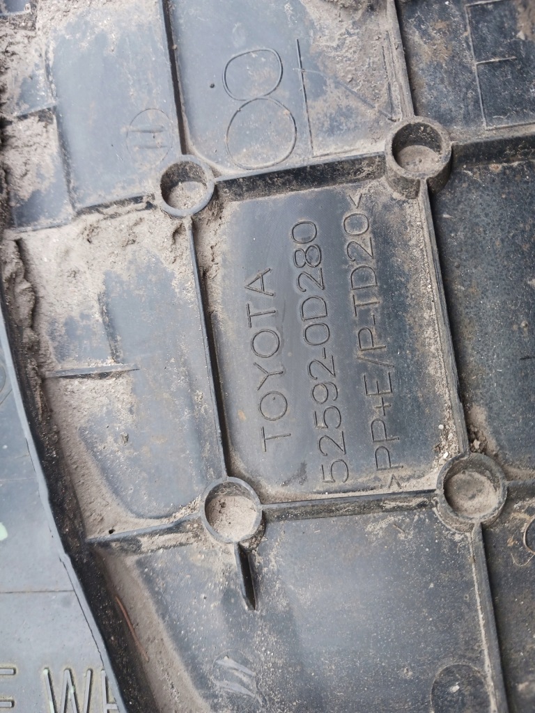 фото №15, Yaris iii 17-20 бризковик підкрилок захист права warszawa