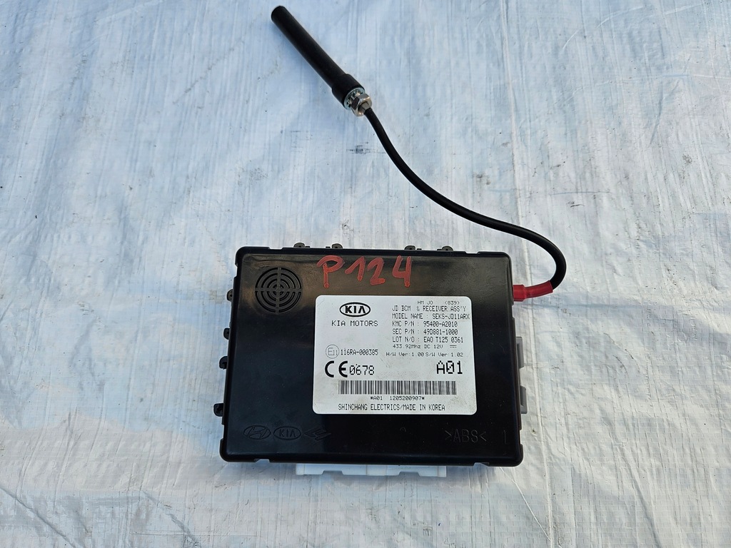 фото №1, Kia ceed ii 1.4 1.6 crd ii модуль bcm 95400-a2010