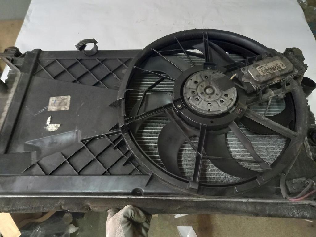 фото №7, Комплект радіатор ford focus mk2 lift 1.6 tdci