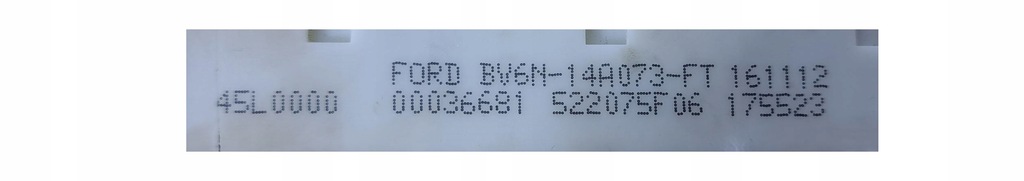 фото №5, Ford grand c-max mk2 модуль блок управления bsi bv6n14a073ft #