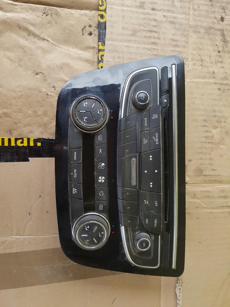 фото №1, Панель радио кондиционера peugeot 508