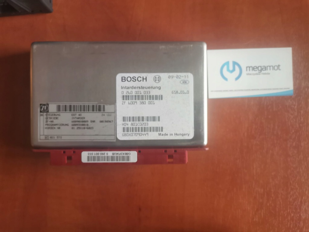 Купити Блок керування intardera man tga 0260001033