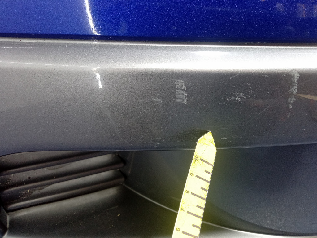 фото №6, Mitsubishi outlander i 03- бампер перед передний mr971529 t70a