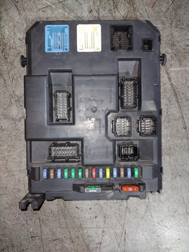 фото №1, Модуль bsi 9666952289 citroen c3 ii 1.6 hdi