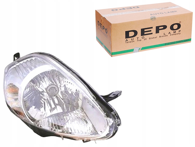 фото №1, Depo фара лампа правая fiat grande punto