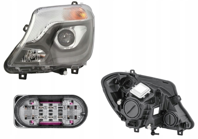 фото №1, Фара левый mercedes sprinter 13-18 ксенон