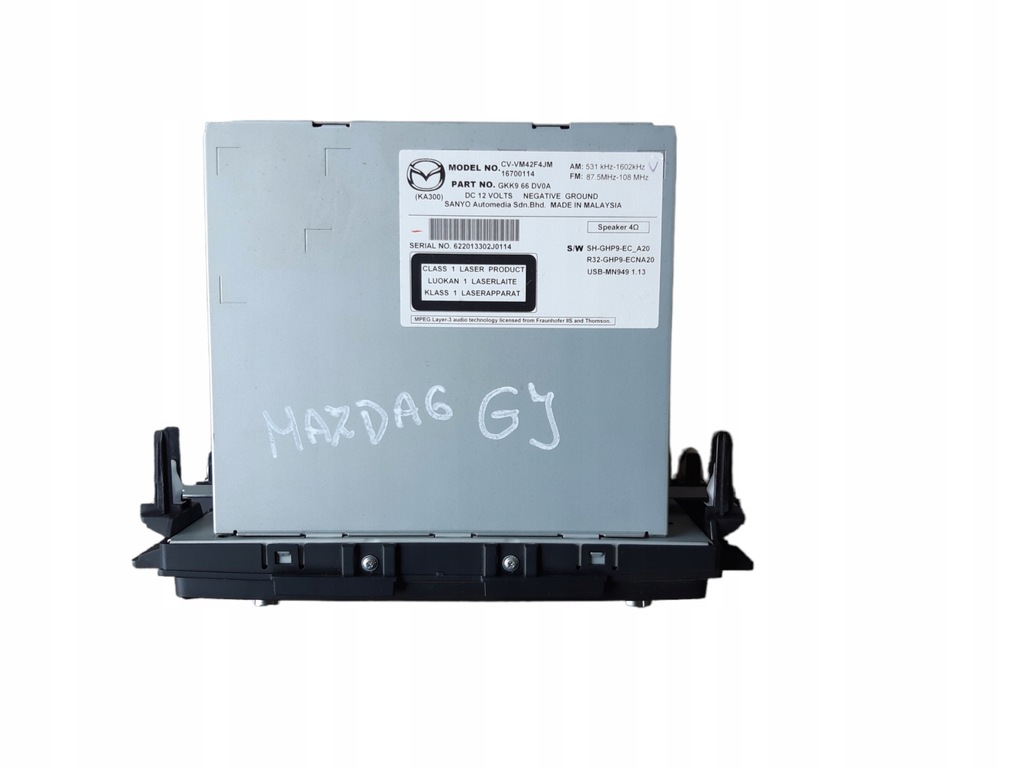 фото №3, Mazda 6 gj 12- радио cd навигация
