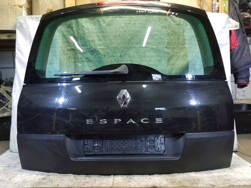 фото №6, Крышка багажника багажника задняя renault grand espace iv lift kod nv676