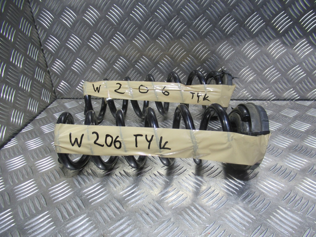 фото №1, Mercedes w206 c-klasa пружины подвеска задняя комплект