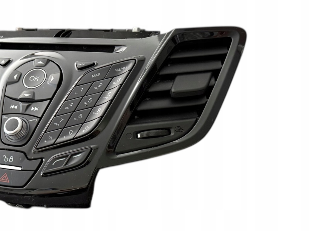 фото №3, Панель радіо рамка + зчитувач радіо ford fiesta mk7 c1bt18k811ra