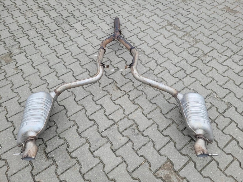 фото №6, Вихлоп гасник kompletny mercedes e w212 lift amg 2.2 d cdi sedan