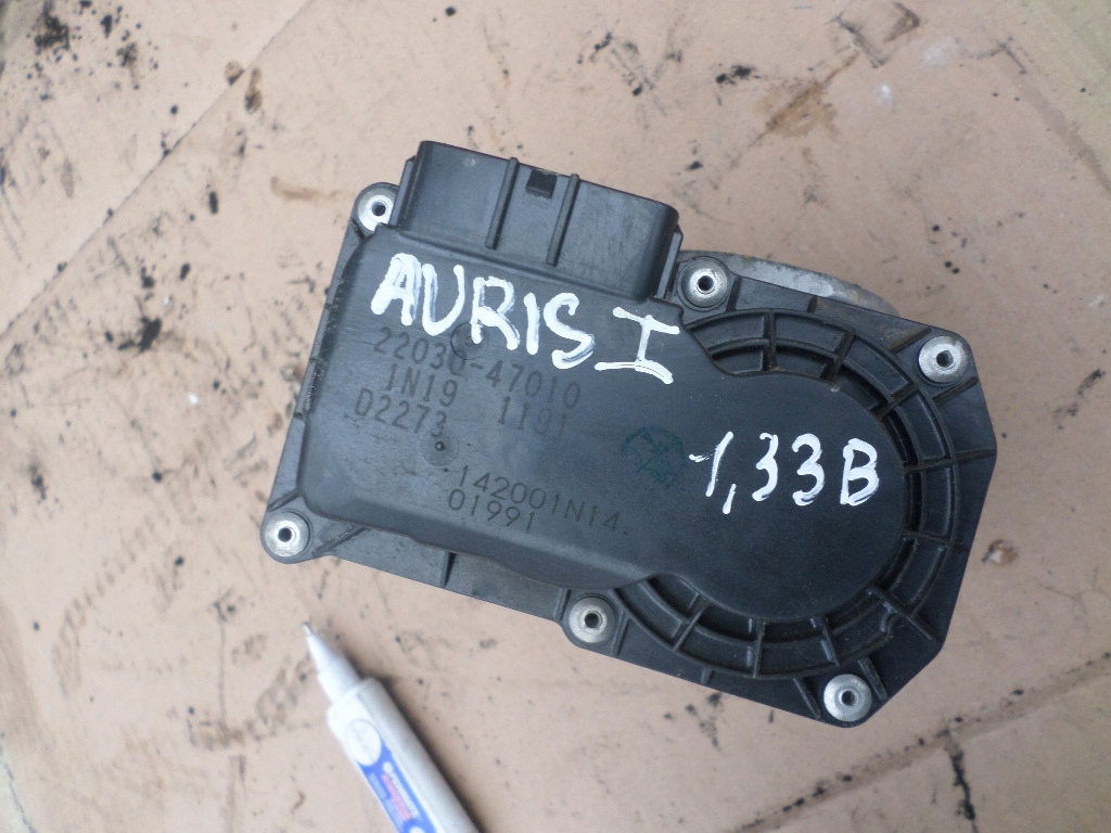 фото №1, Toyota auris i 06-12 1.33 дросельна заслінка