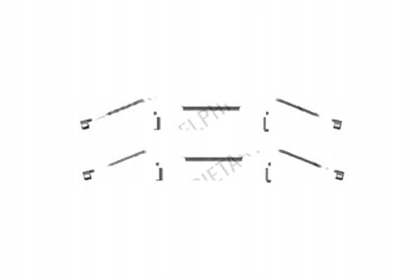 фото №1, Набір монтажний гальмівних колодок alfa romeo giulia giuliet