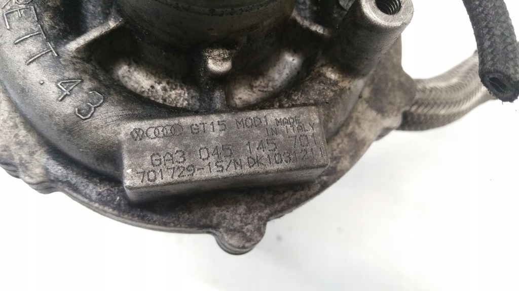 фото №5, Турбонагнітач 045145701 audi a2