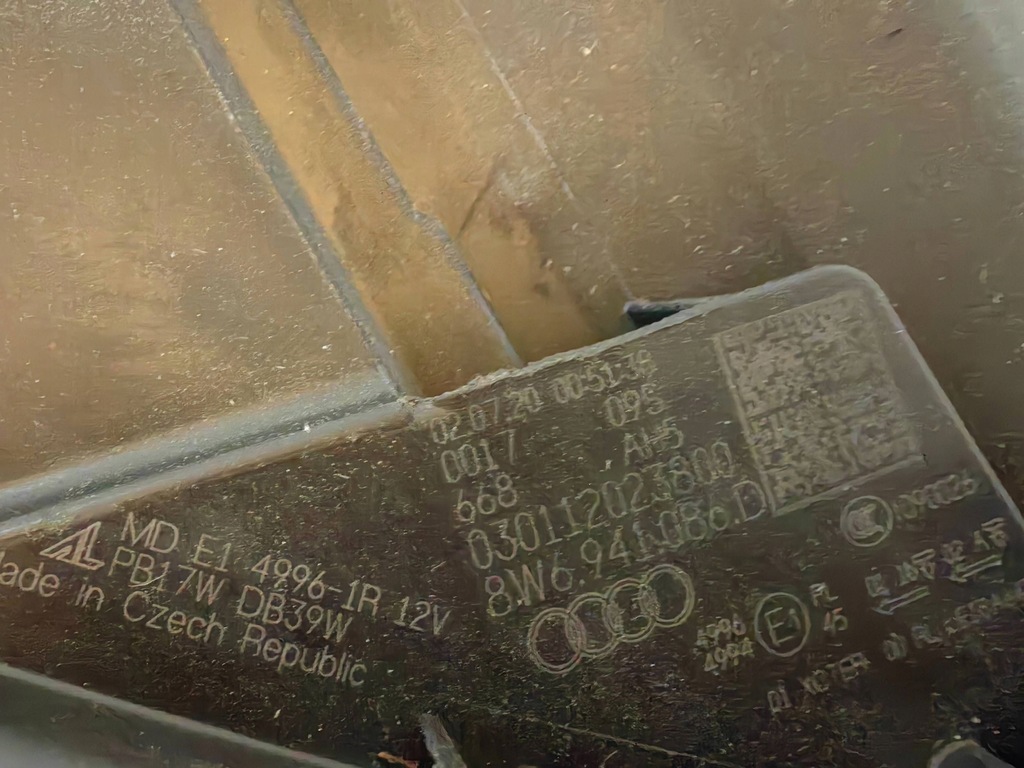 фото №6, Audi rs5 8w6 lift laser- лампа laser правая cała b.ładna