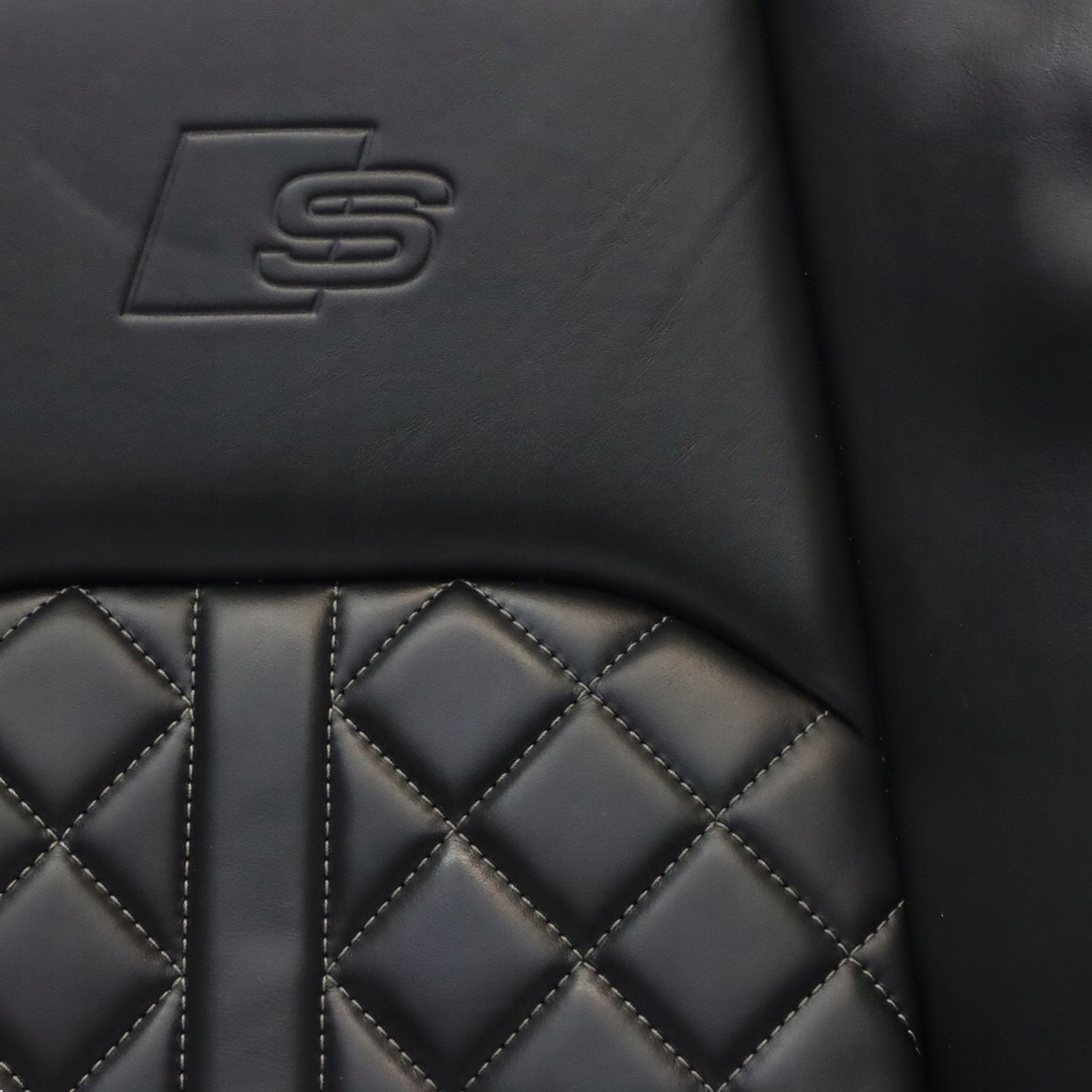 фото №10, Audi a4 s4 b9 сидіння спинка сидіння лівий перед з підігрівом шкіра чорний