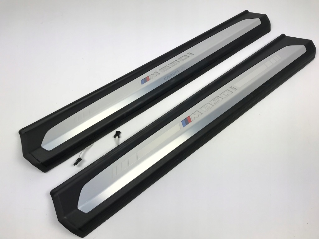 фото №14, Bmw 8 g15 накладки молдинг защита порог карбон m850i