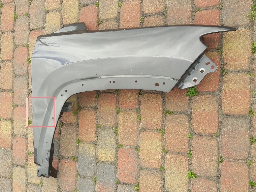 фото №1, Jeep compass ii i lift крыло правый перед передний 16-23