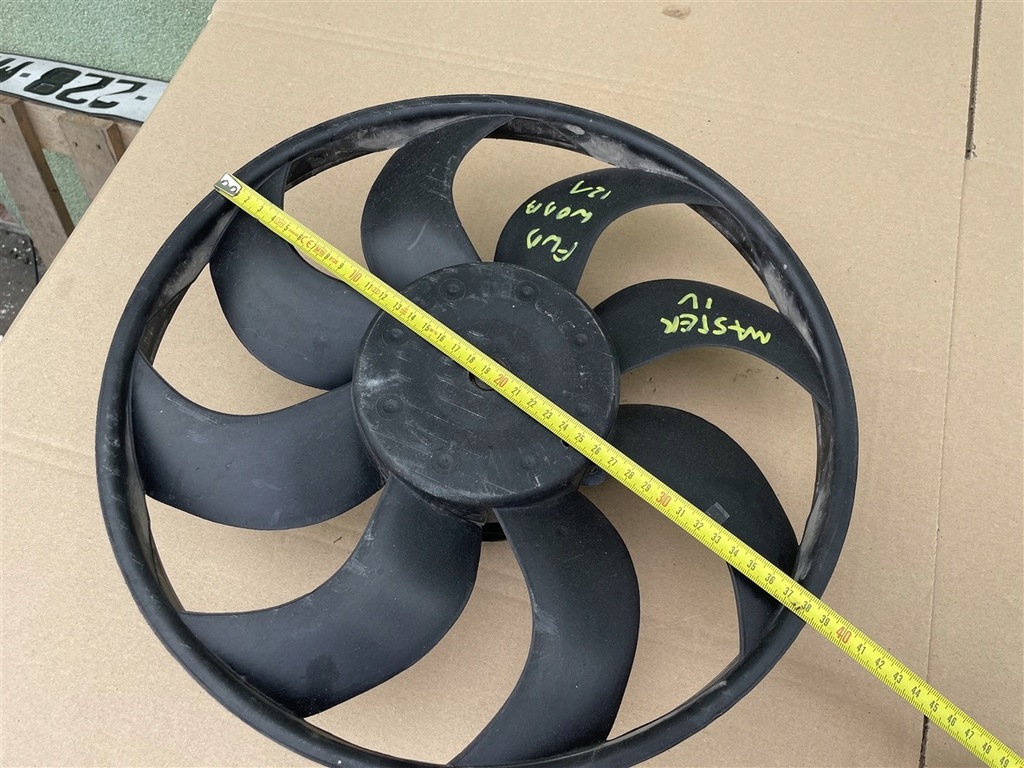 фото №8, Вентилятор вентилятор радіатора wody fwd 2.3 dci renault master 4 iv 19-23r