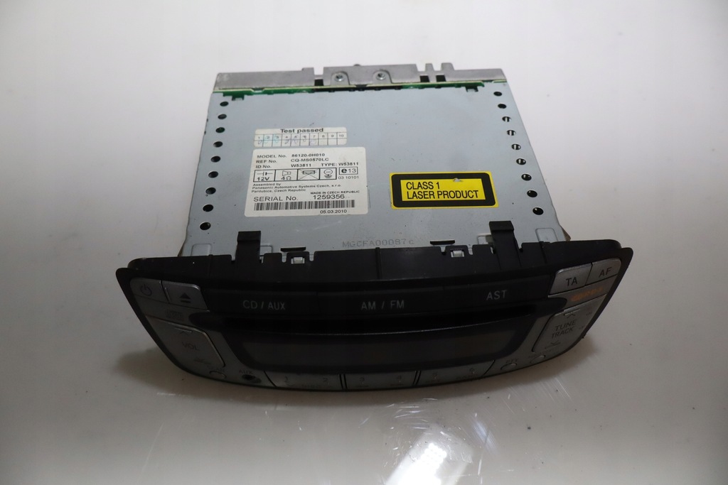 фото №2, Радио toyota aygo i lift