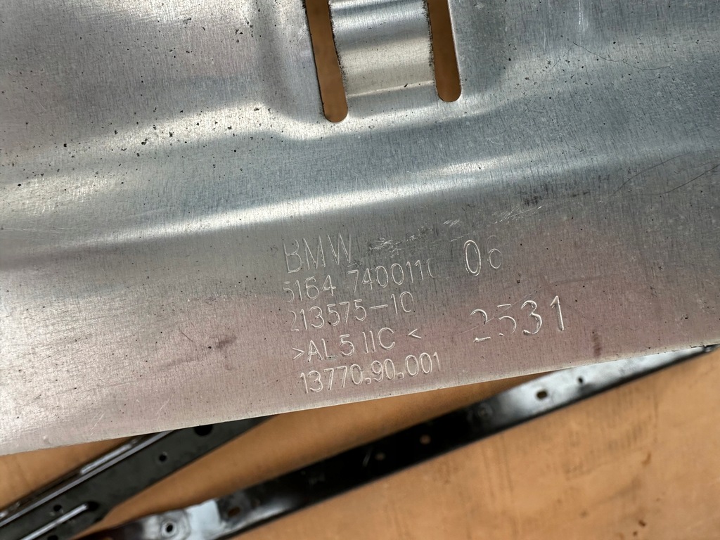 фото №11, Bmw g08 ix3 lift 21- балка підсилювач жалюзі лист оригінал демонтаж