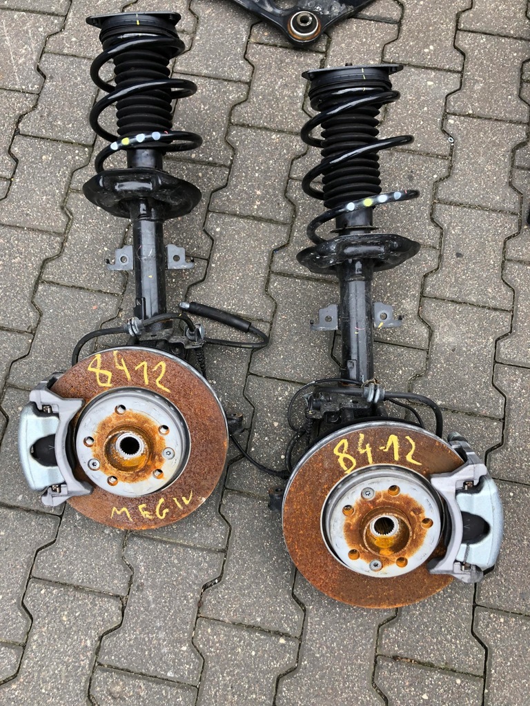 фото №1, Renault megane iv амортизационная стойка правый 1.3 tce автоматическая коробка передач