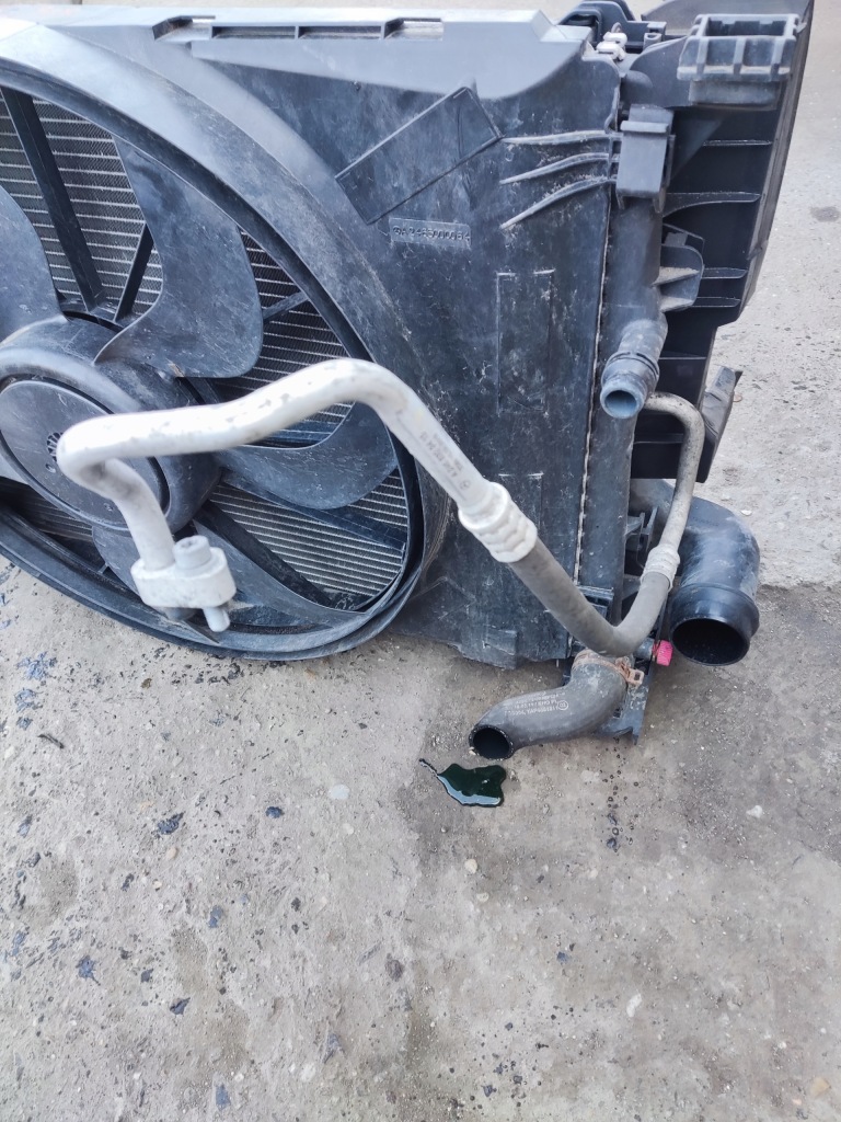 фото №7, Mercedes a klasa w176 2.2 cdi комплект радиатор вентилятор механическая коробка передач